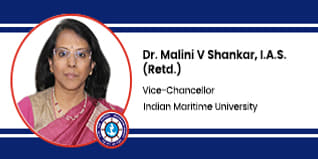 Indian Maritime University Vice-Chancellor: Dr. Malini V Shankar Interview